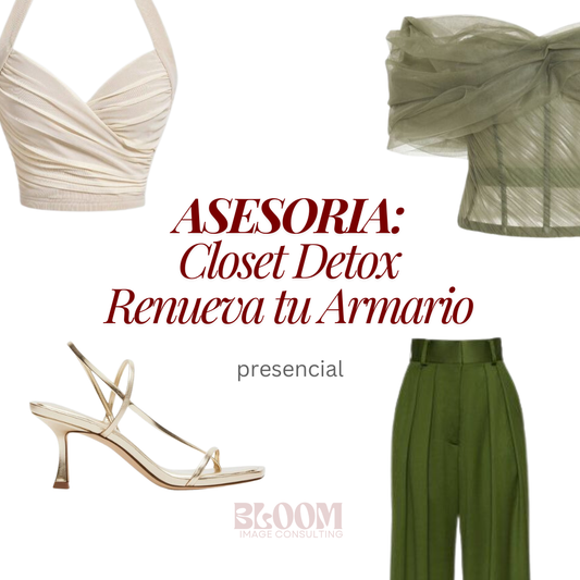 Asesoría Closet Detox: Renueva tu Armario PRESENCIAL