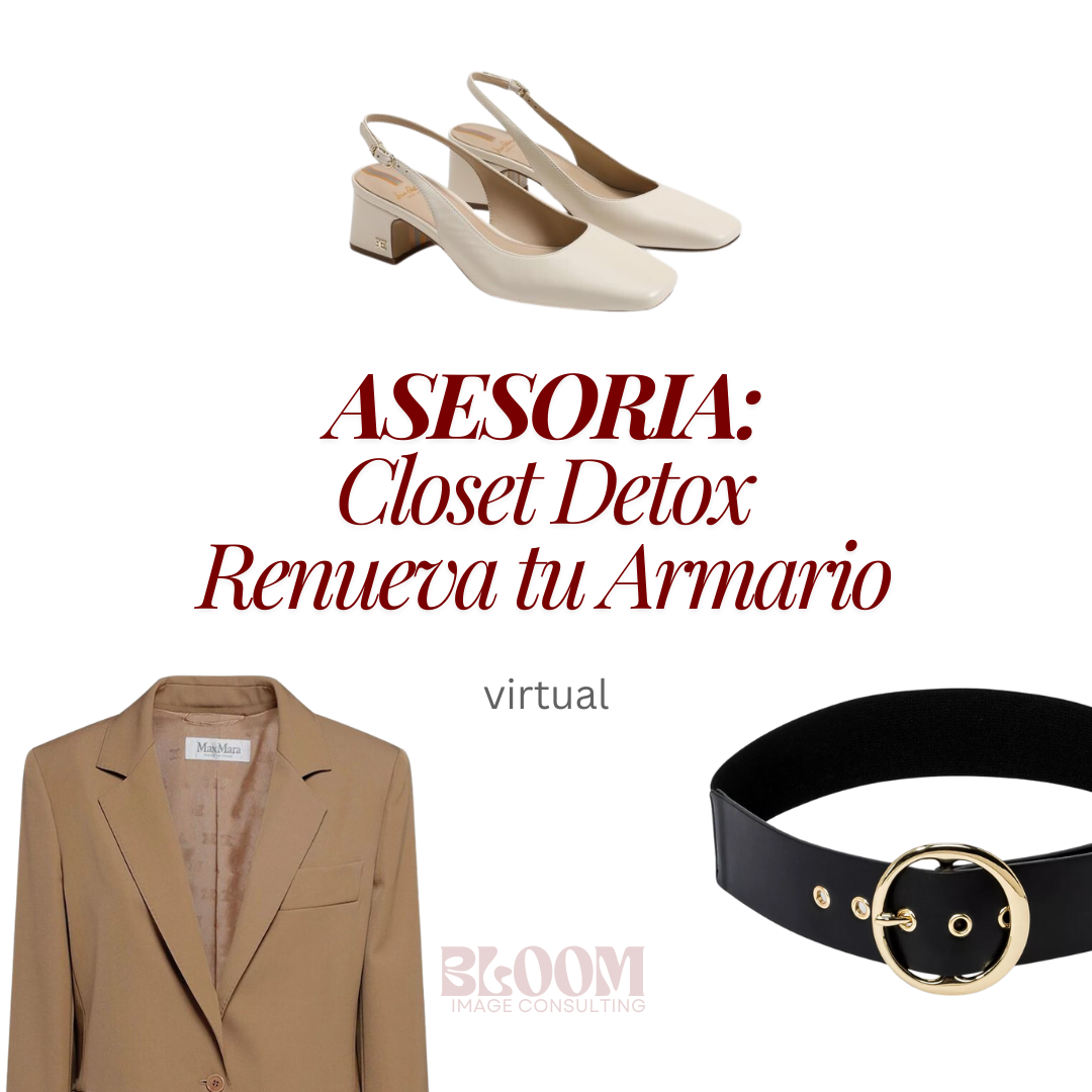 Asesoría Closet Detox: Renueva tu Armario VIRTUAL